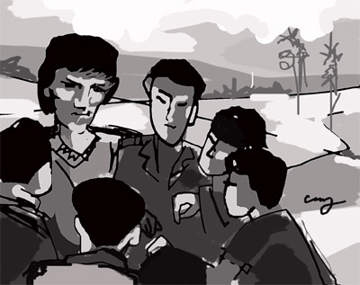 Phía trước là bầu trời