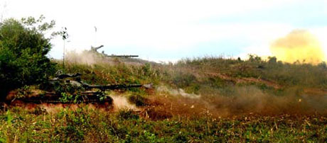 Hoàn thành tốt nhiệm vụ, an toàn tuyệt đối trong diễn tập tổng hợp