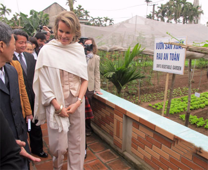 Công nương Vương quốc Bỉ thăm tỉnh Phú Thọ