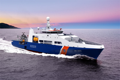 Một số tàu hiện đại của lực lượng cảnh sát biển