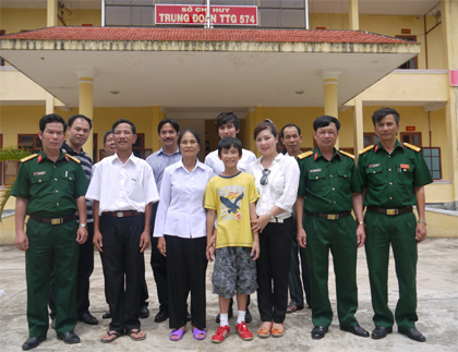 “Mẹ ơi con đã về!!!”