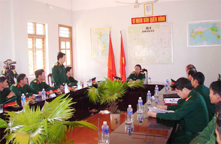 Trung tướng Đào Duy Minh kiểm tra công tác SSCĐ và chúc Tết tại tỉnh Gia Lai