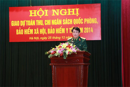Thực hiện tốt việc giao dự toán thu, chi ngân sách quốc phòng, bảo hiểm