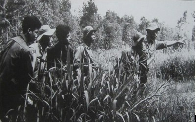 Cơ động lực lượng đánh địch phục kích