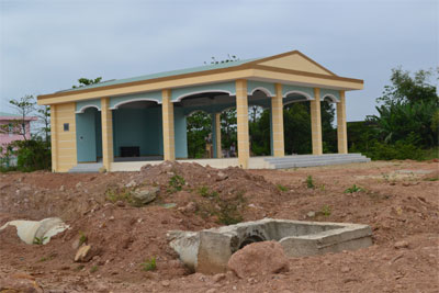 Nhà sinh hoạt cộng đồng thiết kế không hợp lý