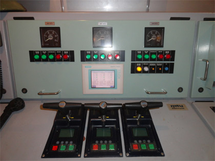 Hệ thống điều khiển và giám sát động cơ MTU trên tàu thủy