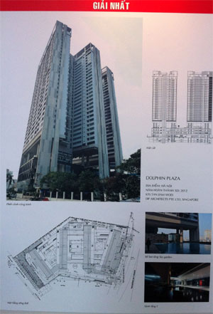 140 công trình, tác phẩm tham dự Triển lãm giải thưởng Kiến trúc quốc gia 2012