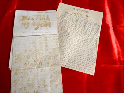 Những quyết tâm thư bằng máu