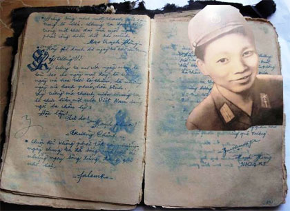 Liệt sĩ Lưu Mạnh Hùng và những dòng nhật ký “thép”