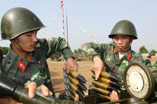 Trên trận địa canh trời mùa Xuân