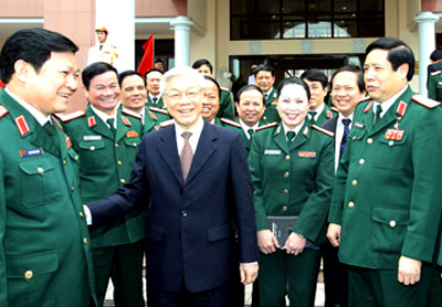 Không thể phủ nhận vai trò lãnh đạo của Đảng đối với quân đội 