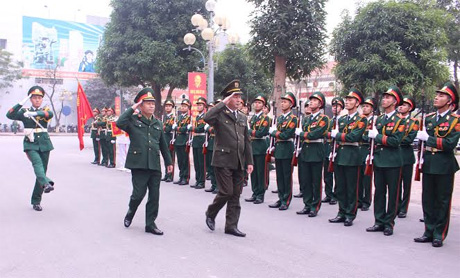 Bộ trưởng Bộ Công an thăm và làm việc tại Bộ tư lệnh Thủ đô Hà Nội