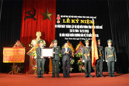 BĐBP Thừa Thiên - Huế kỷ niệm 50 năm Ngày thành lập
