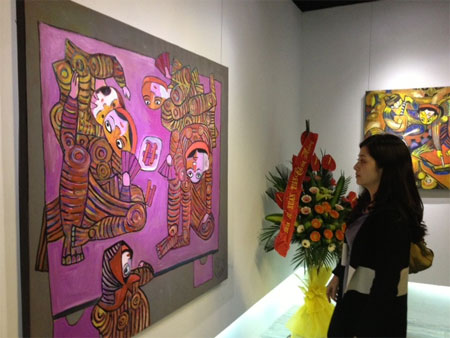 Triển lãm “Tranh Nghệ thuật Đảo ngược”