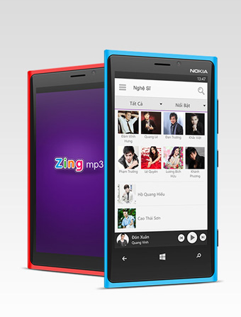 Trải nghiệm Zing Mp3 mới trên Windows Phone