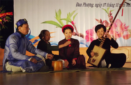 Ngày Xuân về Thượng Mỗ nghe hát ca trù