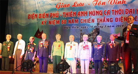 Giao lưu, tôn vinh “Điện Biên Phủ - Thiên anh hùng ca thời đại Hồ Chí Minh”