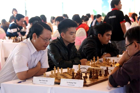 Khởi tranh Giải vô địch cờ Vua hạng Nhất Quốc gia 2014 