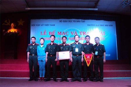 Đại học Thông tin liên lạc đạt giải ba Olympic Vật lý toàn quốc
