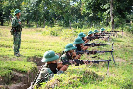 Chủ động bảo đảm sức khỏe bộ đội mùa nắng nóng