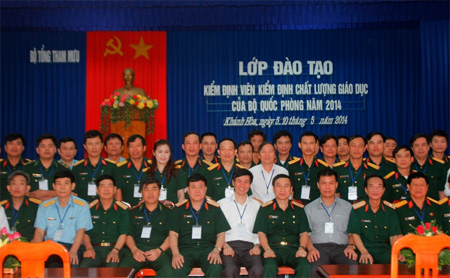 Khai mạc lớp đào tạo kiểm định viên kiểm định chất lượng giáo dục