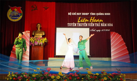 BĐBP Quảng Ninh: Sôi nổi Liên hoan tuyên truyền viên trẻ 2014