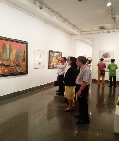 Triển lãm mỹ thuật Giữ vững biển đảo Tổ quốc