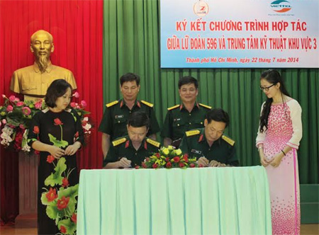 Ký kết chương trình hợp tác nâng cao hiệu quả thông tin liên lạc ở khu vực phía Nam