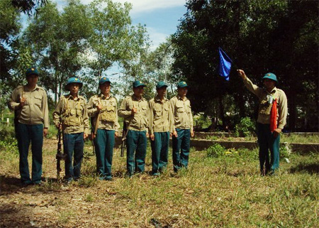 Bộ CHQS Thừa Thiên-Huế thi Chỉ huy trưởng xã, phường, thị trấn năm 2014