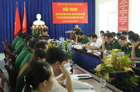 Hội nghị phát triển trường nghề chất lượng cao đến năm 2020