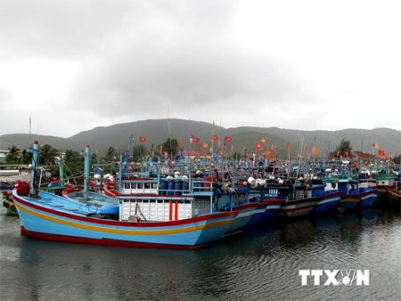 Kêu gọi tàu, thuyền trong khu vực nguy hiểm di chuyển, trú tránh an toàn