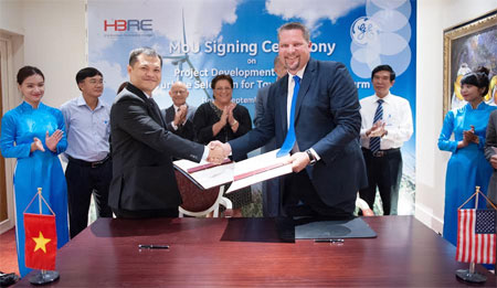 GE và HBRE hợp tác thực hiện dự án phong điện Tây Nguyên