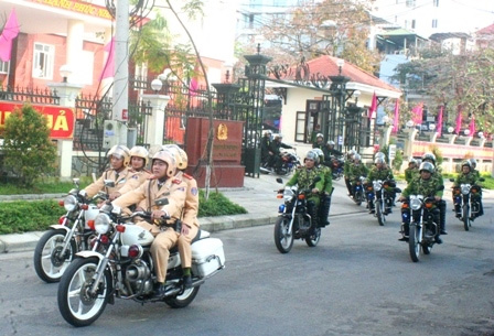 Đấu tranh trấn áp quyết liệt tội phạm, bảo vệ nhân dân đón Tết vui Xuân