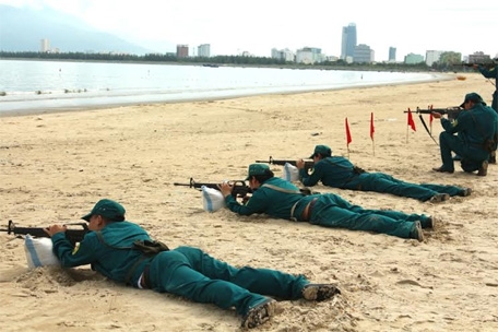 Dân quân biển luyện rèn