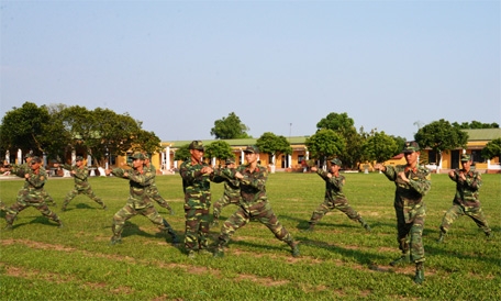 Thực hiện nhiệm vụ huấn luyện ở Sư đoàn 312 (Quân đoàn 1)