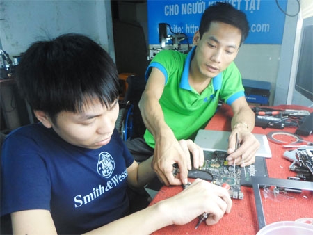 Khát vọng của chàng trai khuyết tật