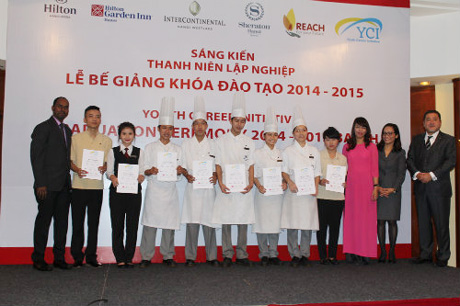 Bế giảng chương trình “Sáng kiến thanh niên lập nghiệp”