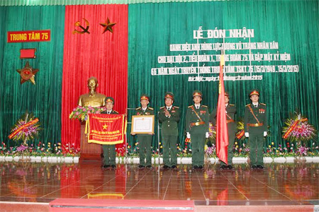 Tổng cục II: Đón nhận danh hiệu Anh hùng cho Đại đội 2, Trung đoàn 75