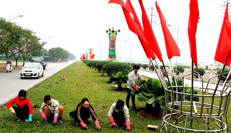 Những người phụ nữ làm đẹp đường phố