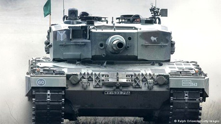 Quân đội Đức được trang bị thêm nhiều xe tăng chiến đấu