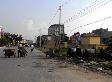 Khẩn trương di chuyển điểm trung chuyển rác