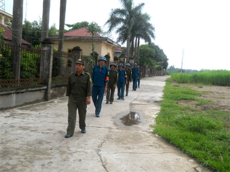 Hiệu quả hoạt động của tổ dân quân thường trực