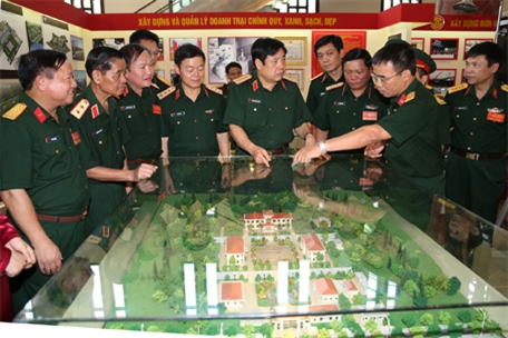 Xây dựng doanh trại “Bền vững, hiệu quả”