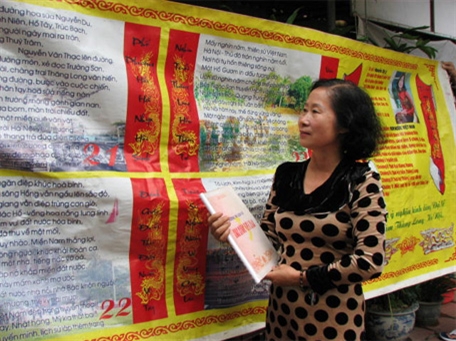 Cô giáo “kể chuyện lịch sử bằng thơ”