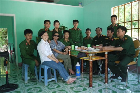 Lính Công binh 270 với ngôi nhà đặc biệt ở Nông Sơn