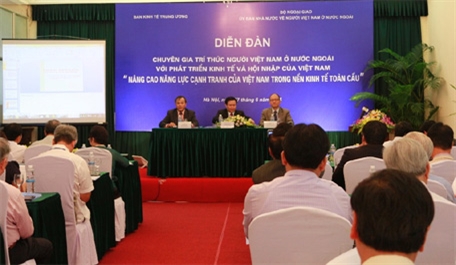 Trí thức kiều bào “hiến kế” xây dựng năng lực cạnh tranh thời kỳ hội nhập