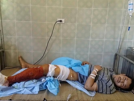 Bộ đội Trường Sa: Cấp cứu ngư dân gặp nạn