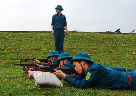 Tham mưu trúng, triển khai hiệu quả công tác quân sự, quốc phòng địa phương