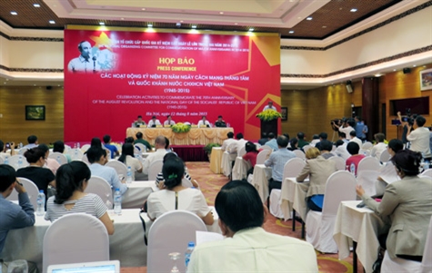 Nhiều hoạt động kỷ niệm 70 năm Cách mạng Tháng Tám và Quốc khánh 2-9