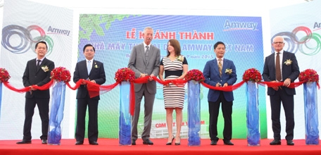 Amway khánh thành nhà máy 25 triệu USD-Củng cố cam kết lâu dài tại Việt Nam